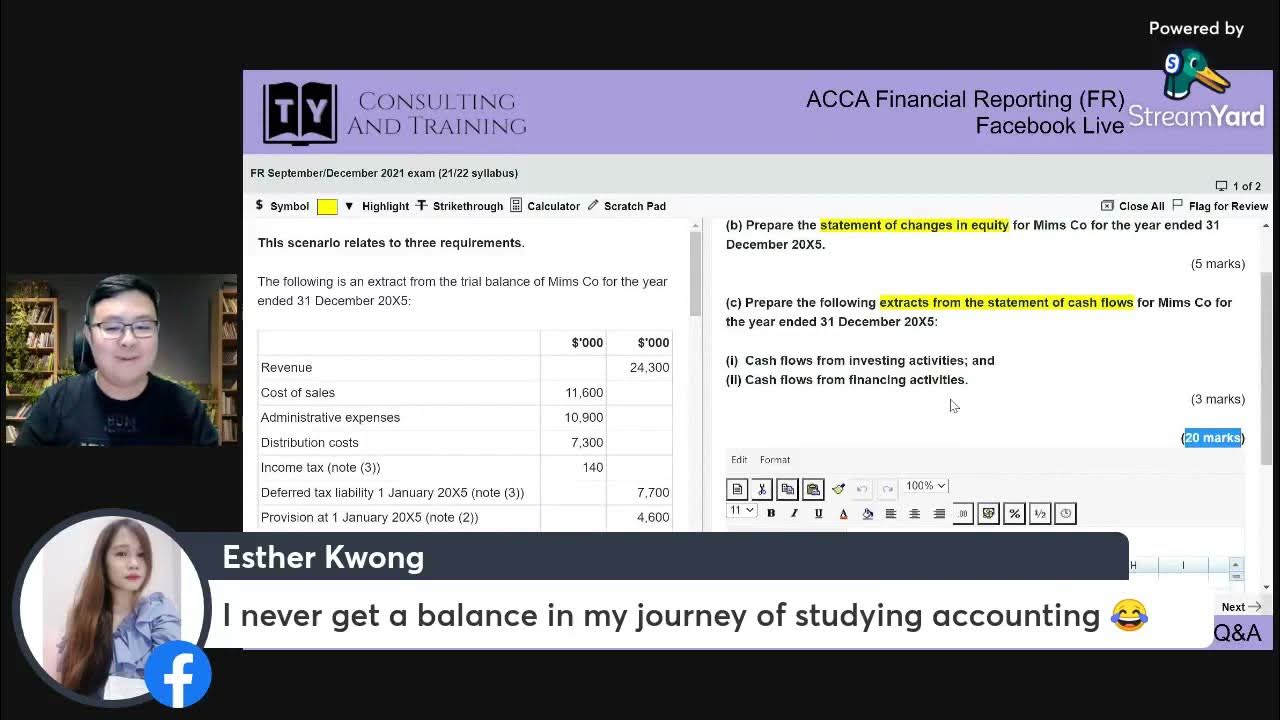 acca-fr-exam-techniques-and-q-a-live-stream-march-2022-exam-youtube