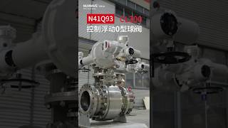 Niujing-N41Q93-CL300 controlled floating type 0 ball valve #machinery #valve #industrial #ballvalve