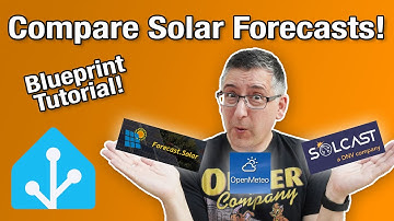 Tutorial: Vergelijk uw zonnevoorspellingen! (Eenvoudig Home Assistant-plan)