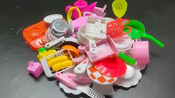 Diy unboxing Amazing mini steel kitchen set @mini clay