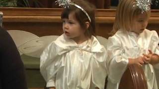 Lily's first Christmas pagent