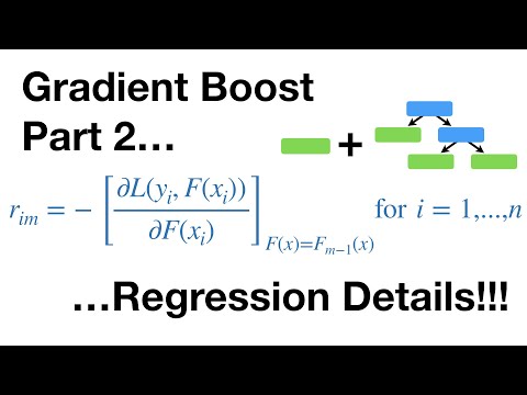 Gradient Boost Part 2 (of 4): Regression Details