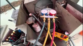 Walkin freezer - still breaks when it’s raining. ☔️ 