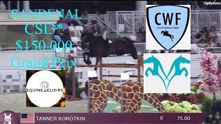 Sandenal & TSK CSI3* $150,000 Grand Prix (11th) WEC Ocala 2026