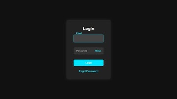 Stylish Login Form with Show Password and Forgot Password Option using HTML, CSS, and JavaScript
