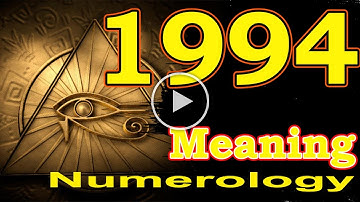 🔴 Angel Number Meanings 1994 ✅ Seeing 1994 ✅ Numerology Box