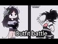 Gacha club outfit battle [FnF] [#collabwithfare] [Fake Collab]