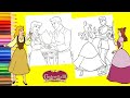 Prince Charming Proposes to Cinderella and Dances with Anastasia  A Twist In Time - Coloring Page