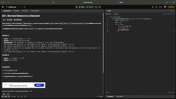 No Sound Leetcode 821: Shortest Distance to a Character