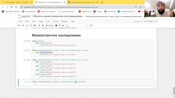 22 Python  ООП  Множественное наследование
