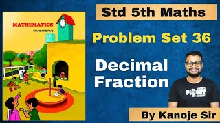 Problem set 36 Decimal Fraction,  maths, Student point academy, Maharashtra board
