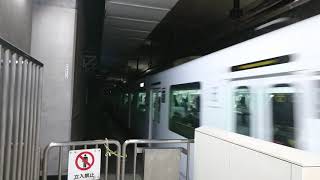 305系 本カラW1編成 福岡市地下鉄空港線・筑肥線 02運用 636C 普通 福岡空港行き 天神発車