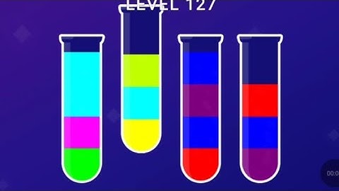 Water Sort Club Level 127-128 Walkthrough Gameplay Android,iOS 