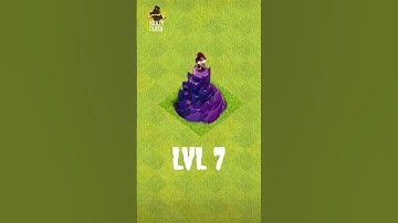 Clash of Clans | All Level Wizard Tower | @Krazy4Clash  | #shorts #coc
