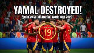 Lamine Yamal DESTROYS Saudi Arabia 5-1 | Keyboard Only | 4K Pes 2026