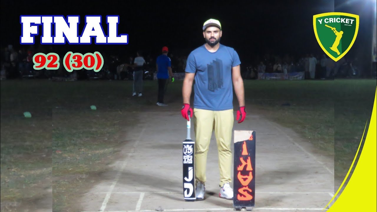 Taimour Mirza Vs Achi Butt || FINAL || Need 92 Runs In 30 Balls ...