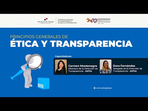 Principios Generales de Ética y Transparencia