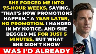 Information Supervisor Pushed Me Into 75-Hour Weeks for a Year. When I Quit, She Begged for Just 5 Minutes… Update