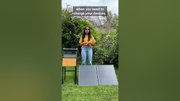 // BACK TO BASICS // WHAT IS A SOLAR GENERATOR?