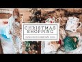 CHRISTMAS SHOP WITH US | HOME DECOR HAUL | HOBBY LOBBY TJ MAX TARGET