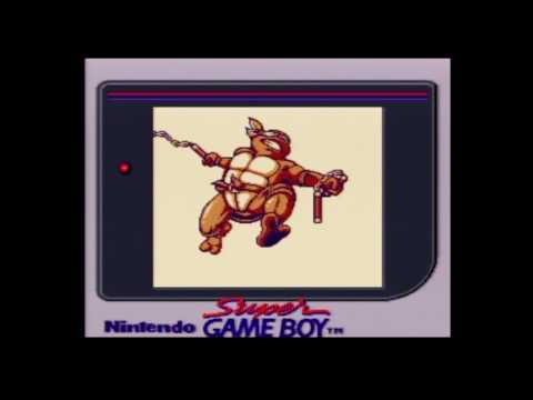 Teenage Mutant Ninja Turtles: Fall Of The Foot Clan - Longplay (GameBoy)