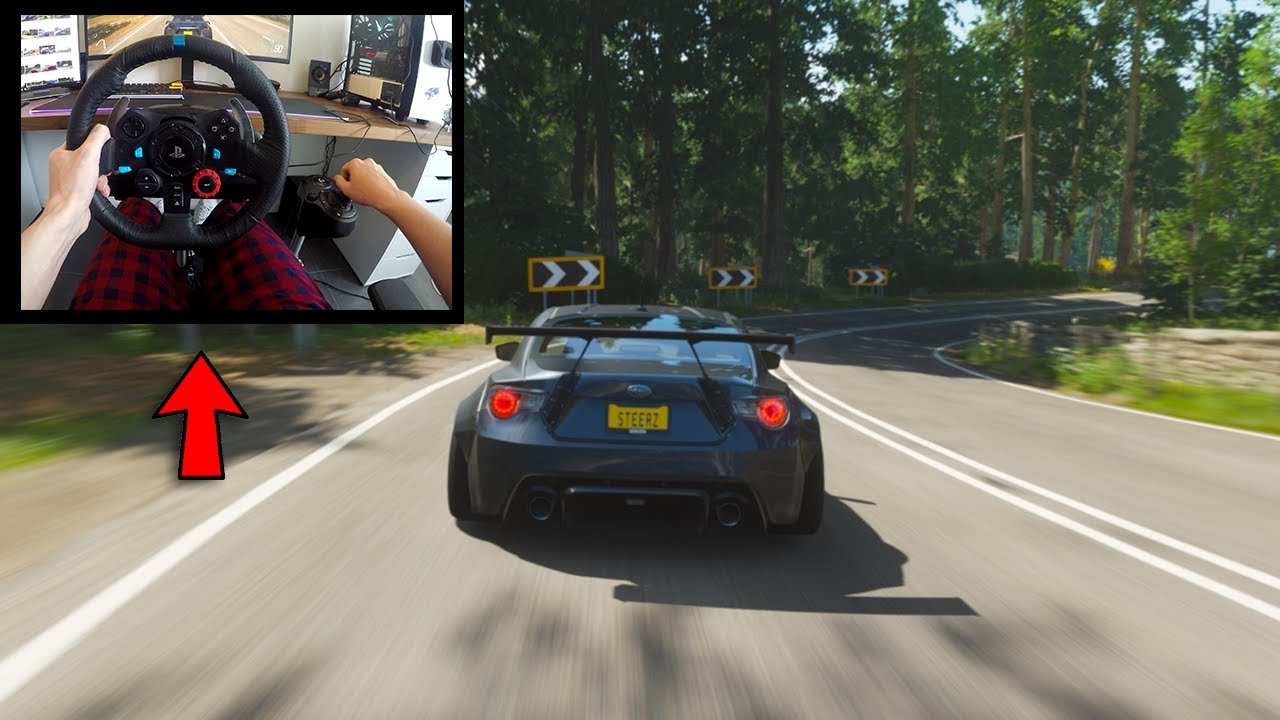 Forza horizon 4 logitech g27 вместо газа тормоз