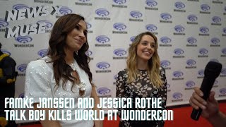 Famke Janssen and Jessica Rothe Talk Boy Kills World at WonderCon