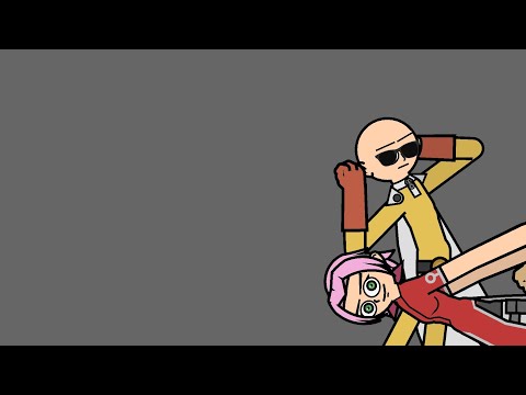 Saitama zero two dodging meme
