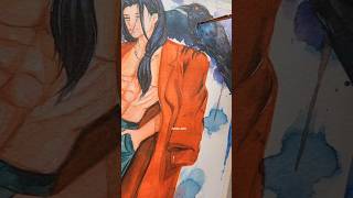 Itachi Uchiha in watercolor #itachiuchiha #narutoshippuden #fanartanime #animeshorts #art
