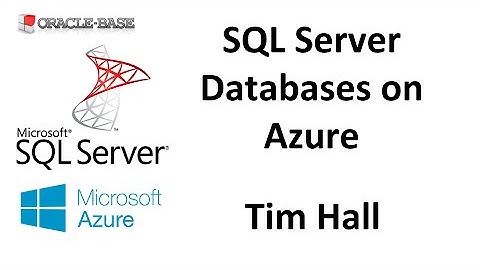 SQL Server Databases on Microsoft Azure