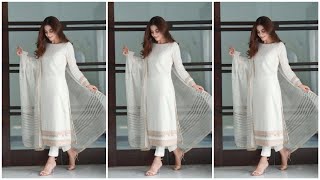 White kurti designs screenshot 5