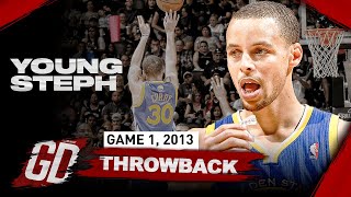 When Young Steph Put 44 Points & 11 Assists Against The Spurs  2013 Playoffs, Game 1
