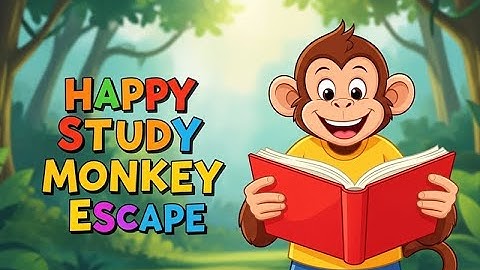 G4K Happy Study Monkey Escape Game Walkthrough