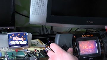 Atari LYNX to LCD