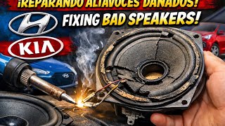 2019 Hyundai Santa Fe Reparacion de altavoces / Speakers Repair 