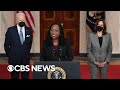 Biden, Ketanji Brown Jackson speak on historic Supreme Court nomination | full video