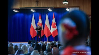 Spotkanie Pary Prezydenckiej z Polonią w Vancouver