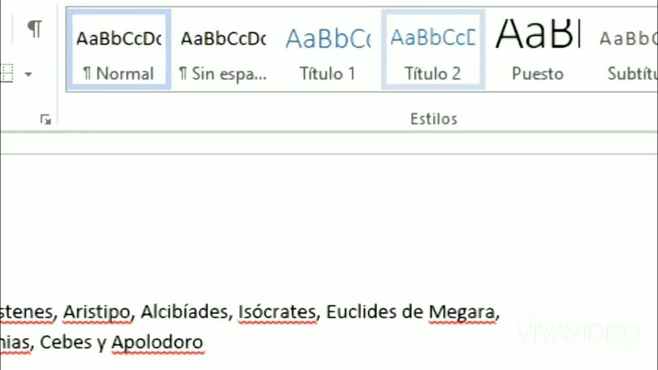 Crear un indice en word