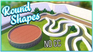 Sims 4 Tutorial - Round Shapes | Kate Emerald