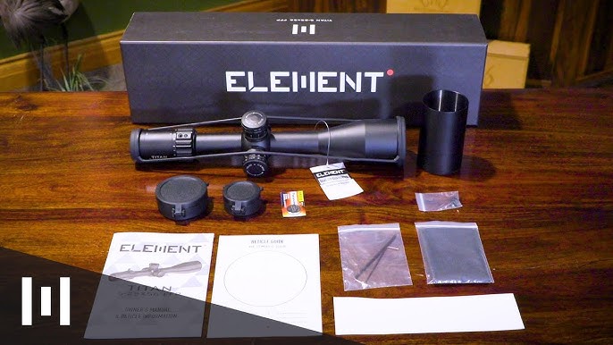 Element Optics Titan 5x25x56 FFP Rifle Scope — North East Airguns