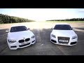 BMW M135i v Audi RS3: Road, Track, Drag-race. - /CHRIS HARRIS ON CARS