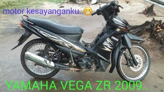 REVIEW motor YAMAHA VEGA ZR, 2009 ... kondisi mulus terawat..