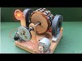 How to Make Free Energy Generator using Powerful DC Motor - Experiment at Homemade
