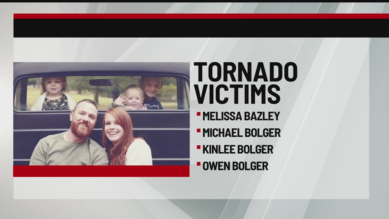 Four family members die in Winterset tornado - YouTube
