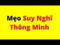 Mẹo Suy Nghĩ Thông Minh