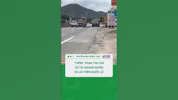Xe tải ngang nhiên đi lùi trên quốc lộ 1 #shorts