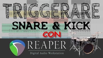 REAPER - Drum Trigger (Snare & Kick)