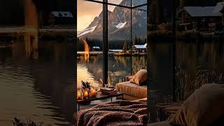 Elemental Refuge: Candlelight, Mountains, and Deep Rest #NatureForSleep #PoeticAmbience #Relaxing