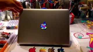 These are available at www.iappledecals.com for just a few bucks each!
i've had them on my mac about 3 months now, they perfect. i have
received so m...
