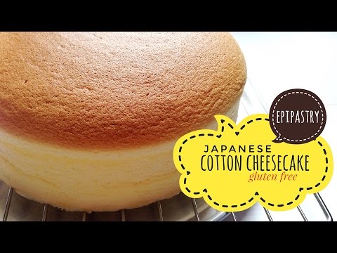 Light Japanese Cotton Cheesecake [Gluten Free]